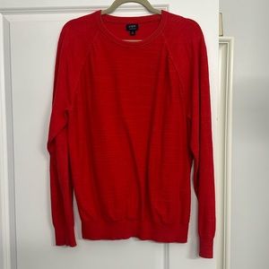 Men’s J Crew Red Sweater